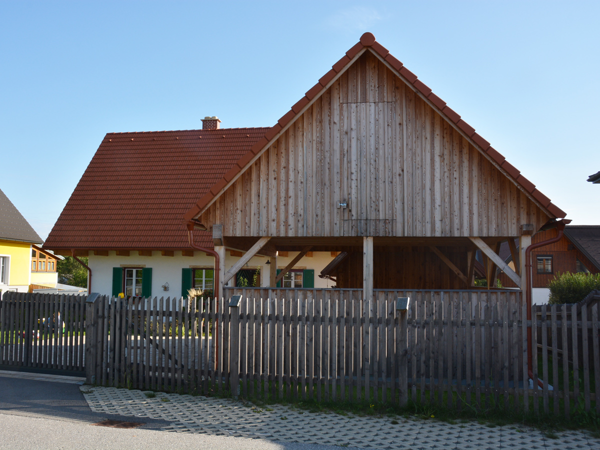 Gartenhaus - Carport  - Zaun, Sixt Holzbau