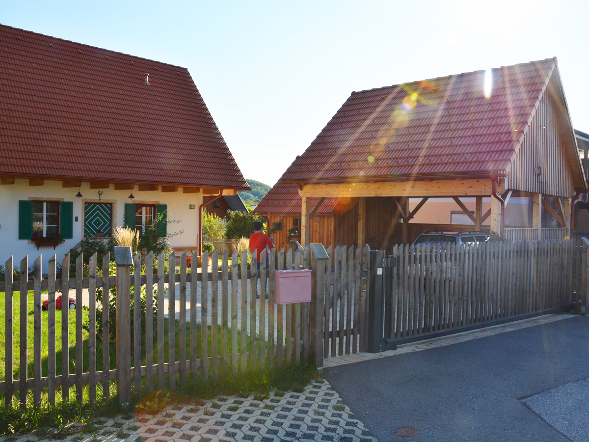 Gartenhaus - Carport  - Zaun, Sixt Holzbau