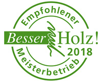 BmH Empfohlener Holzbaumeister 2018